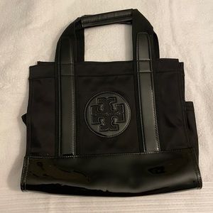 TORY BURCH Ella Mini Tote- Black